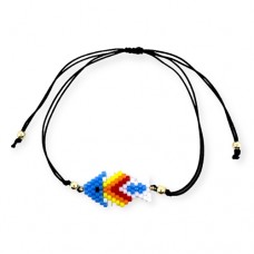 Kids Accecories Βραχιόλι Macrame Ψαράκι