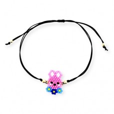 Kids Accecories Βραχιόλι Macrame Λαγουδάκι