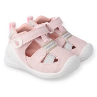 Biomecanics Παπουτσοπέδιλο Πάνινο 232183 Ροζ