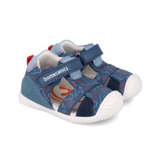 Biomecanics Παπουτσοπέδιλο 262125 Μπλε Πετρόλ