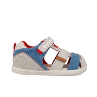 Biomecanics Παπουτσοπέδιλο 262199-B827 Μπεζ Μπλε