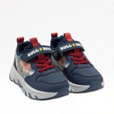 Bull Boys Sneaker Με Φωτάκια T-Rex DNAL5266-BL01 Μπλε Πορτοκαλί 