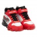 Bull Boys Sneaker Ημιμποτάκι Με Φωτάκια DN AL2201 Λευκό Κόκκινο