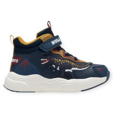 Bull Boys Sneaker Ημιμποτάκι Με Φωτάκια T-REX DNAL4571 Μπλε