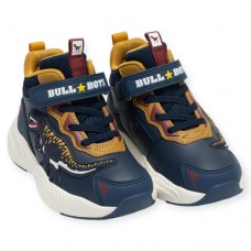 Bull Boys Sneaker Ημιμποτάκι Με Φωτάκια T-REX DNAL4571 Μπλε