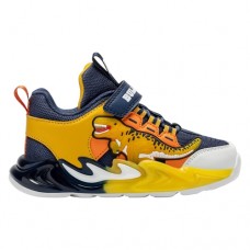 Bull Boys Sneaker Με Φωτάκια Jurassic Rex DNAL5118-BLGI Μπλε Κίτρινο