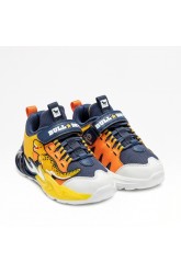 Bull Boys Sneaker Με Φωτάκια Jurassic Rex DNAL5118-BLGI Μπλε Κίτρινο