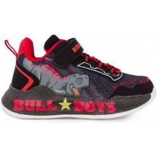 Bull Boys Sneaker Ημιμποτάκι Με Φωτάκια T-REX DNAL5140-NE01 Μαύρο