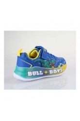 Bull Boys Sneaker Με Φωτάκια Predator Rex DNAL5144-RY01 Μπλε Ρουά