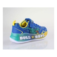 Bull Boys Sneaker Με Φωτάκια Predator Rex DNAL5144-RY01 Μπλε Ρουά