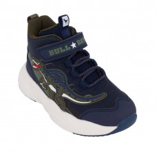 Bull Boys Sneaker Ημιμποτάκι Με Φωτάκια Spinosauro DNAL5101-BL01 Μπλε