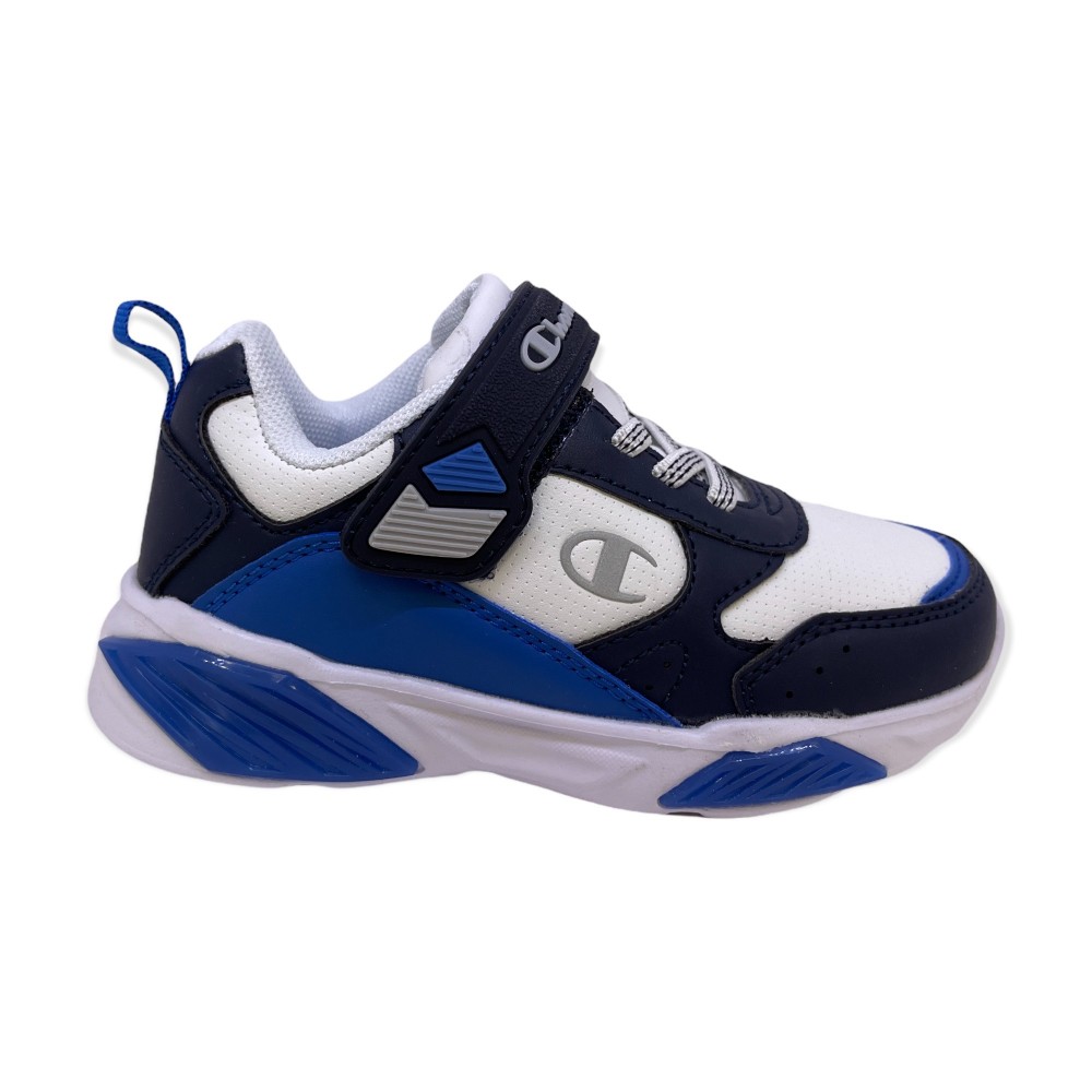 Champion Sneaker Με Φωτάκια WAVE B TD S32130-WW006 Λευκό-Μπλε