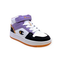 Champion Sneaker Μποτάκι Rebound 2.0 Mid G PS S32498 Λευκό Μωβ