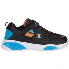 Champion Sneaker ΜΕ ΦΩΤΑΚΙΑ Wave PU B PS S32818-KK011 Μαύρο