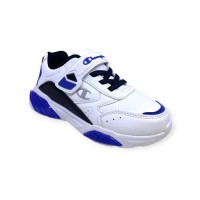 Champion Sneaker ΜΕ ΦΩΤΑΚΙΑ Wave PU B PS S32818 Λευκό Ρουά