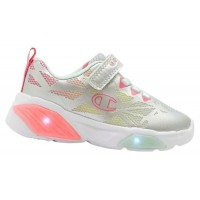Champion Sneaker ΜΕ ΦΩΤΑΚΙΑ Wave G PS S33209-EM009 Ασημί Multi