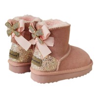 Childrenland Μποτάκι γούνινο 8837 Ροζ