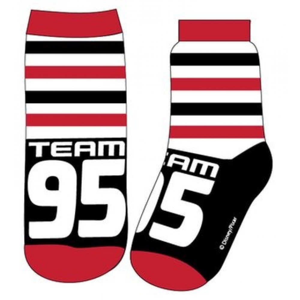 Disney Κάλτσες Cars Κόκκινο Μαύρο Ριγέ Disney Κάλτσες Cars Κόκκινο Μαύρο Ριγέ