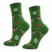 Krebo Κάλτσες Christmas 1 Ζευγ. Πράσινο