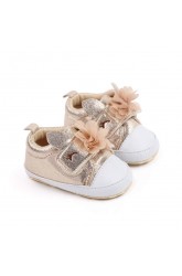 Childrenland Sneaker Αγκαλιάς D2222 Χρυσό