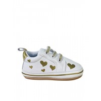 Childrenland Sneaker Αγκαλιάς D4238 Λευκό