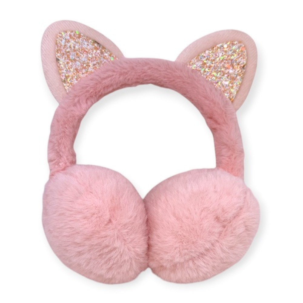 Childrenland Καλύμματα Αυτιών Ροζ Glitter Childrenland Καλύμματα Αυτιών Ροζ Glitter