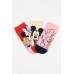 Disney Κάλτσες Minnie EZ06023 Κόκκινο Ροζ