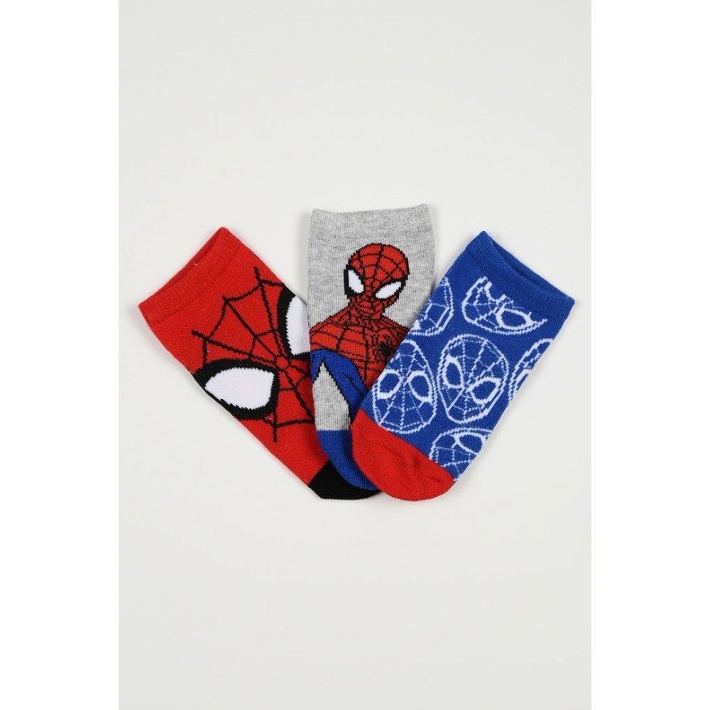 Spiderman Κάλτσες EZ06042 Μπλε Γαλάζιο Spiderman Κάλτσες EZ06042 Μπλε Γαλάζιο