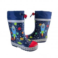 Childrenland Γαλότσες Αδιάβροχες Space YL-8300 Μπλε Childrenland Γαλότσες Αδιάβροχες Space YL-8300 Μπλε