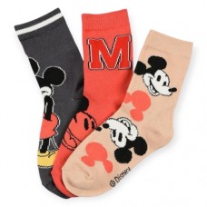 Mickey Κάλτσες ZH06030 Γκρι Κοραλί Μπεζ Mickey Κάλτσες ZH06030 Γκρι Κοραλί Μπεζ