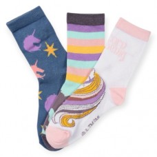 Unicorn Κάλτσες ZH06045 Λιλά Ροζ Γαλάζιο Unicorn Κάλτσες ZH06045 Λιλά Ροζ Γαλάζιο