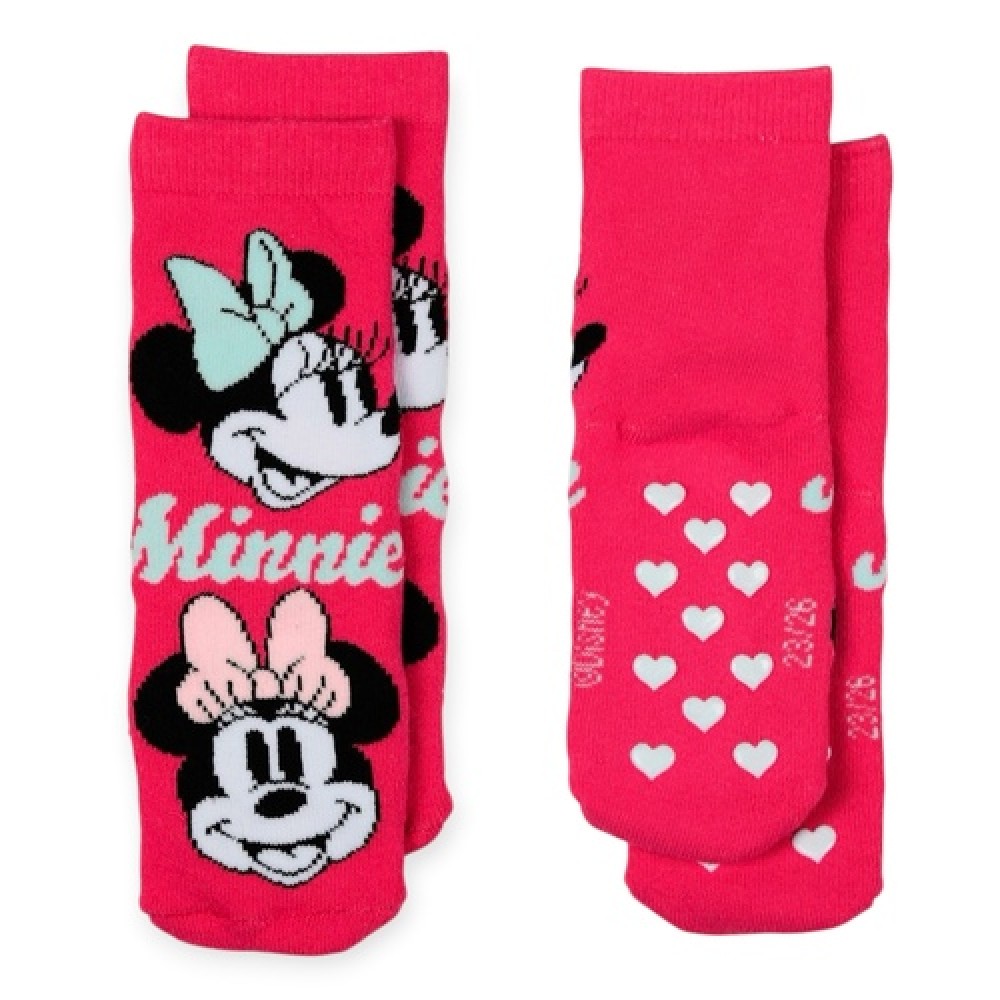 Minnie Καλτσοπαντόφλες ZH06087 Φούξια Minnie Καλτσοπαντόφλες ZH06087 Φούξια