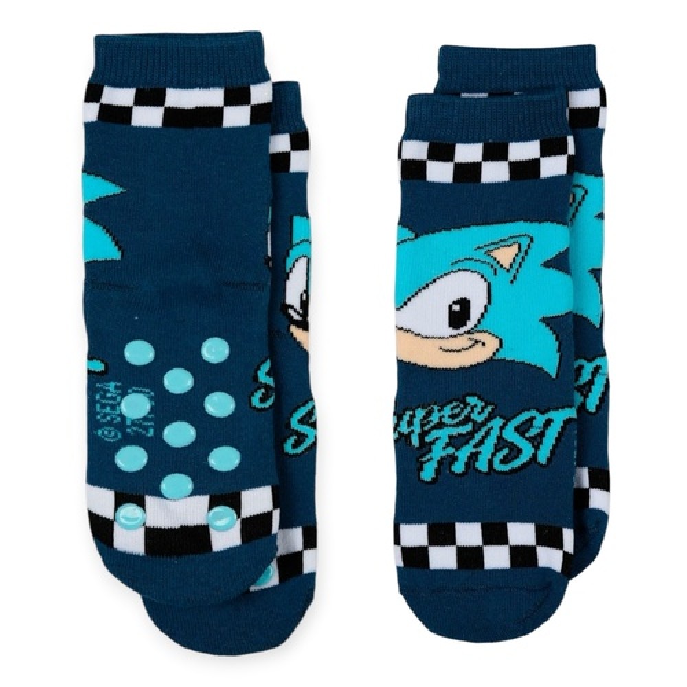 Sonic Καλτσοπαντόφλες ZH06100 Μπλε Sonic Καλτσοπαντόφλες ZH06100 Μπλε
