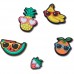 Crocs Jibbitz Charms Cute Fruit with Sunnies 5 Pack
