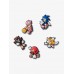 Crocs Jibbitz Charms Sonic the Hedgehog 5Pck 10016975