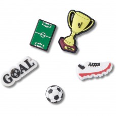 Crocs Jibbitz Charms Soccer Star 5 Pack 10018207