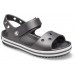 Crocs Crocband Sandal Kids 12856-014 Graphite Πέδιλα Πέδιλα Θαλάσσης