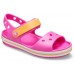 Crocs Crocband Sandal Kids 12856-6QZ Electric pink-cantaloupe  Πέδιλα Πέδιλα Θαλάσσης