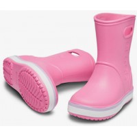 Crocs Crocband Rain Boot Kids 205827-6QM Ροζ