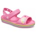 Crocs Crocband Imagination Sandal ps Kids 206145-669 Pink Lemonade Πέδιλα Πέδιλα Θαλάσσης