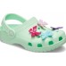 Crocs Classic Butterfly Charm Clg ps Kids 206179-3TI Neo Mint Πέδιλα Θαλάσσης