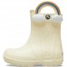 Crocs Handle It Rainbow Rain Boot Kids 210026-76O Εκρού