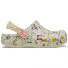 Crocs Classic Unicorn Graphic Clog T 212515-7CJ Yellow Light