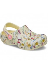 Crocs Classic Unicorn Graphic Clog T 212515-7CJ Yellow Light