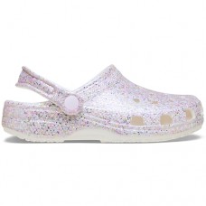 Crocs Classic Fantasy Glitter Clog K 212561-100 White
