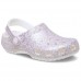 Crocs Classic Fantasy Glitter Clog K 212561-100 White