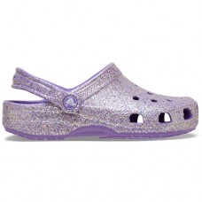 Crocs Classic Fantasy Glitter Clog K 212561-510 Purple