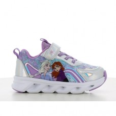 Frozen Sneaker Με Φωτάκια FZ015329 Ασημί Λιλά
