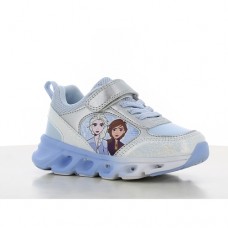 Frozen Sneaker Με Φωτάκια FZ015625 Ασημί Γαλάζιο