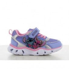 Lilo & Stitch Sneaker Με Φωτάκια LS001085 Γαλάζιο Ροζ
